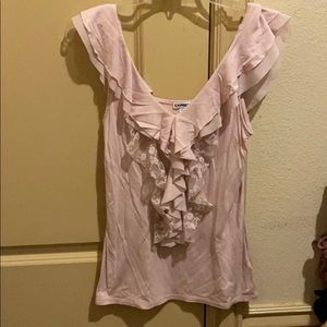 Express tank top in pretty pink size XS